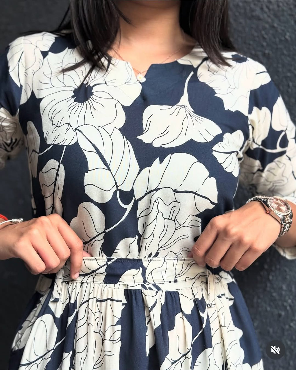 Elegant Cotton Long Dress for Women