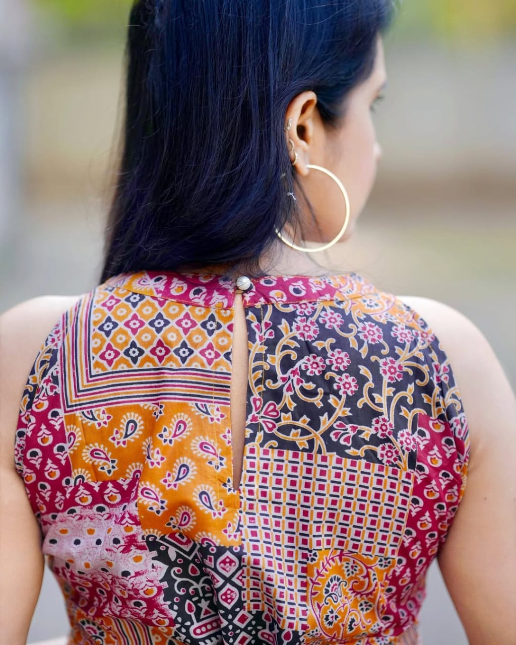 Tushita Rust Brown Cotton Co-ord Set